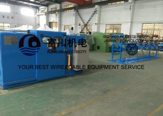 185mm - 300mm Double Twist Buncher Core Wire Rewinding Machine