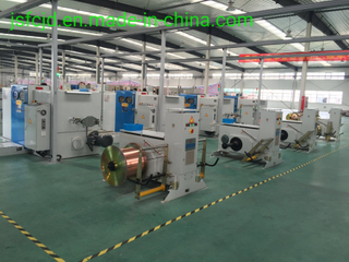 0.05-2.14mm Core Cable Copper Wire Conductor Enamelling Twisting Buncher Machine