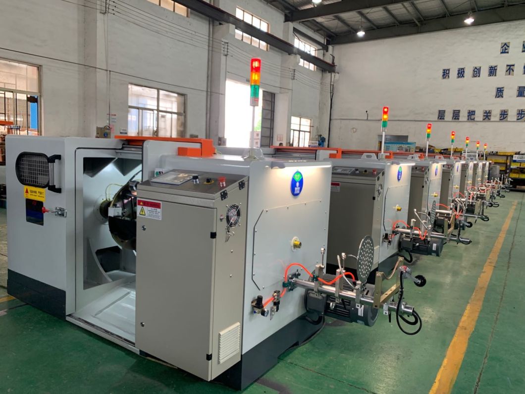 Copper Wire Annealed Cable Wire Winding Cutting Extrusion Twisting Winding Bunching Machine