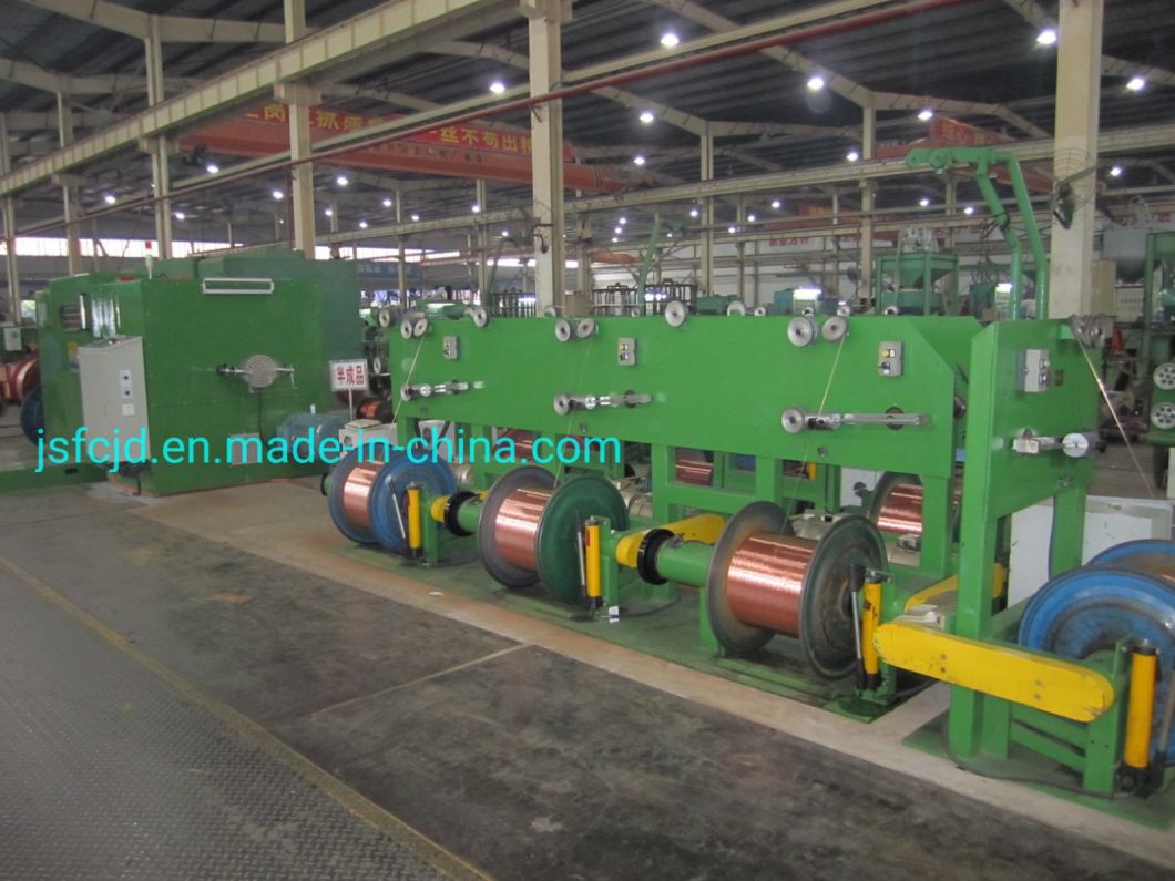 0.04-2.54mm Electirc Copper Cable Wire Copper Wire Bunching Buncher Stranding Machine