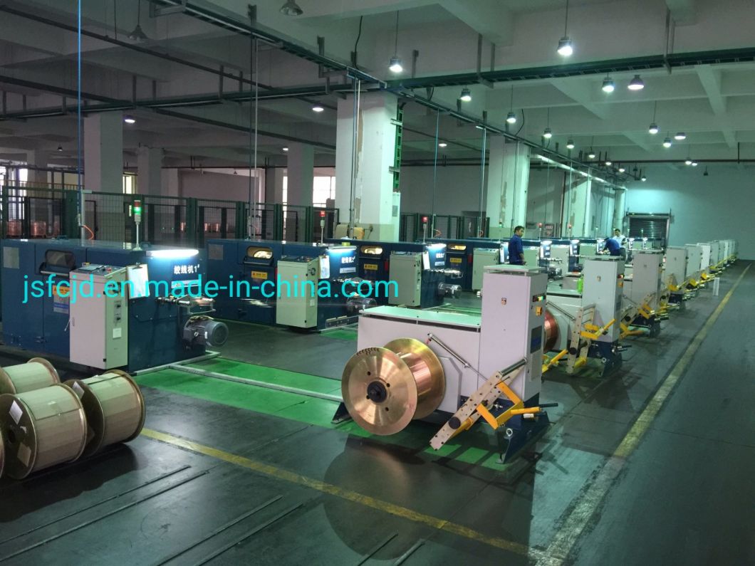 0.04-2.54mm Electirc Copper Cable Wire Copper Wire Bunching Buncher Stranding Machine