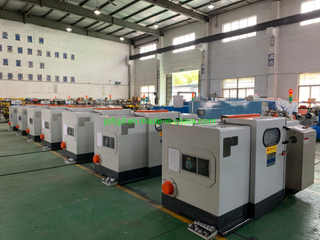 7.5kw Power PLC Pitch Control 0.15-1.04mm Copper Wire Twisting Buncher Bunching Winding Stranding Drawing Machine Extruder Touchscreen Operate Machinery