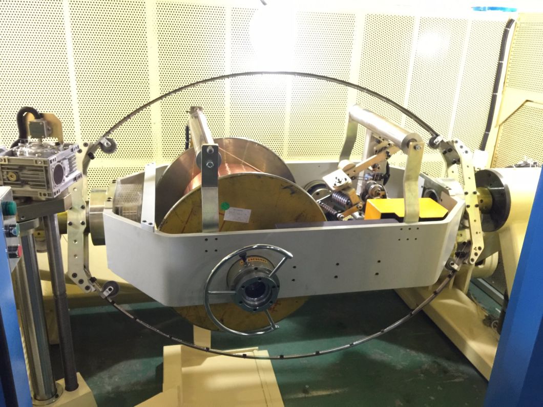 Electrical Cable Copper Wire Twister Winding Bunching Extrusion Double Twist Making Drawing Machine