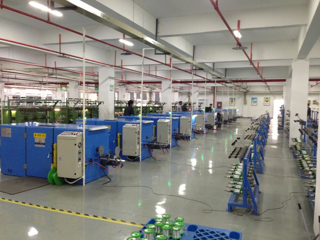 0.08-0.45mm Bare Copper Wire Insulated Core Cable Wire Twisting Bunching Stranding Machine