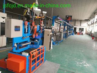 0.6-25mm Electrical Core Cable Wire Winding Extrusion Twisting Bunching Extrude Machine