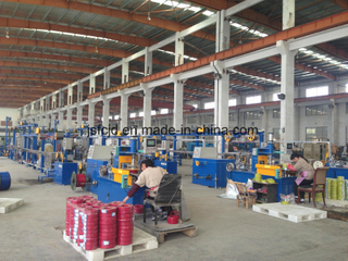 PVC, PP, PE, PTFE, TPU Plastic Material Extrusion Cable Wire Bunching Twisting Rewinding Winding Coiling Machine