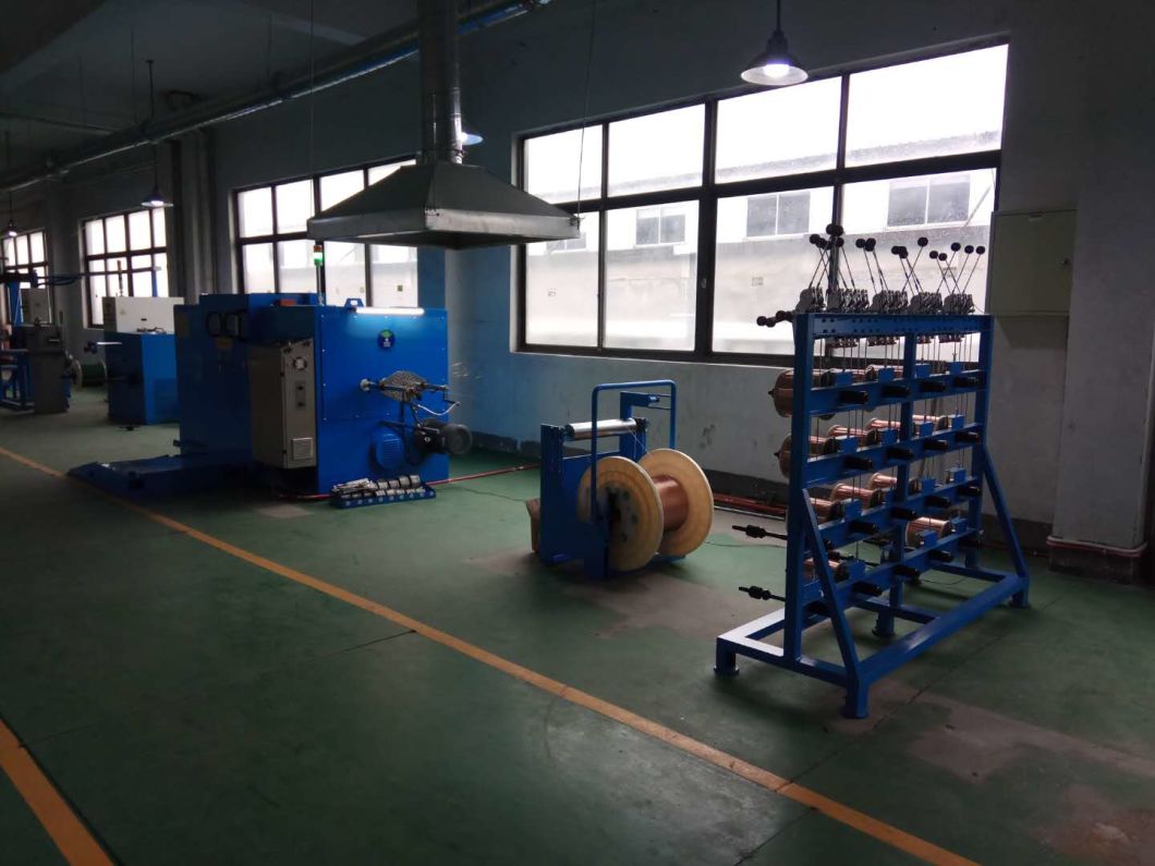 High Speed Double Twist Winding Bunchers Bunching 0.05-2.5sq mm Wire Twisting PLC Control Stranding Machine