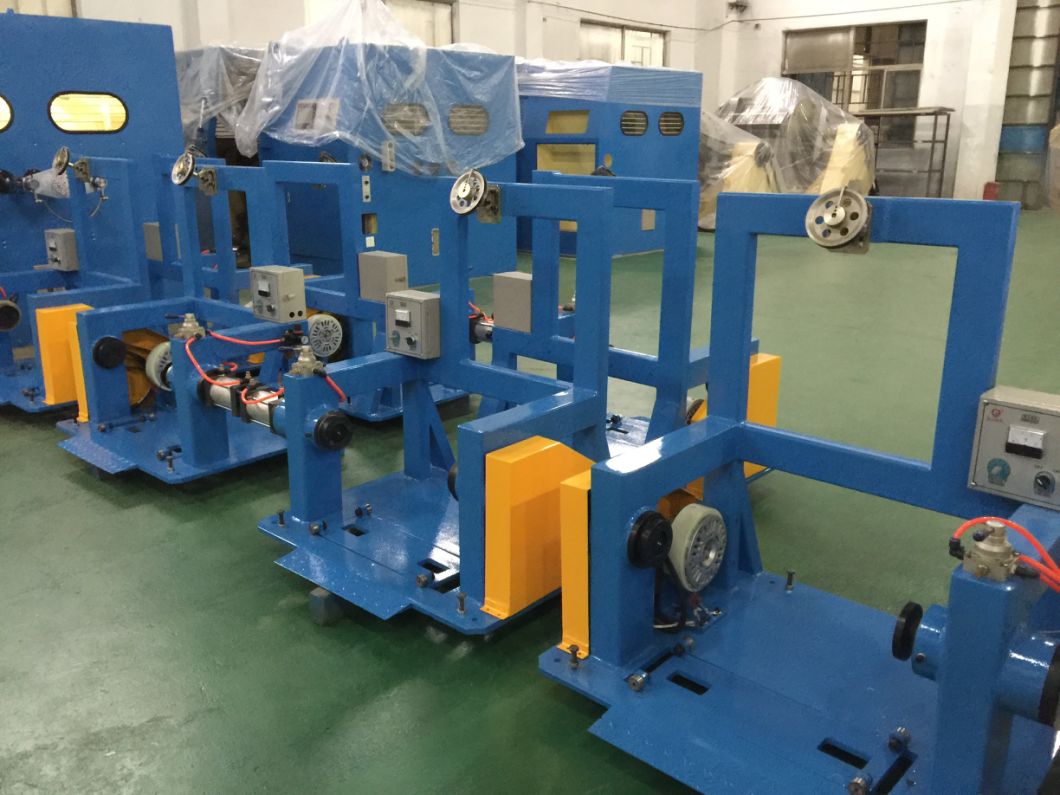 Electric Cable Copper Wire Winding Twisting Bunching Stranding Cutting Buncher Extrusion Extruder Coiling Machine