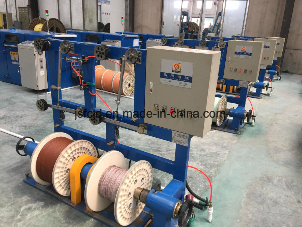 Electrical Copper Cable Wire Winding Rewinding Twisting Coiling Extrusion Bunching Machine
