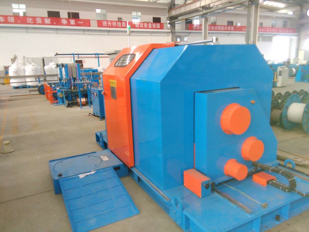 0.05-2.52mm Wire and Cable Making Cantilever Type Single Twister, Stranding, Bunching Buncher Machine