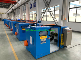 PLC Control Touchscreen Operate Copper Wire0.03-0.32mm Diameter Twisting Twist Buncher Bunching Winding Drawing Coiling Stranding Machine China Best Price