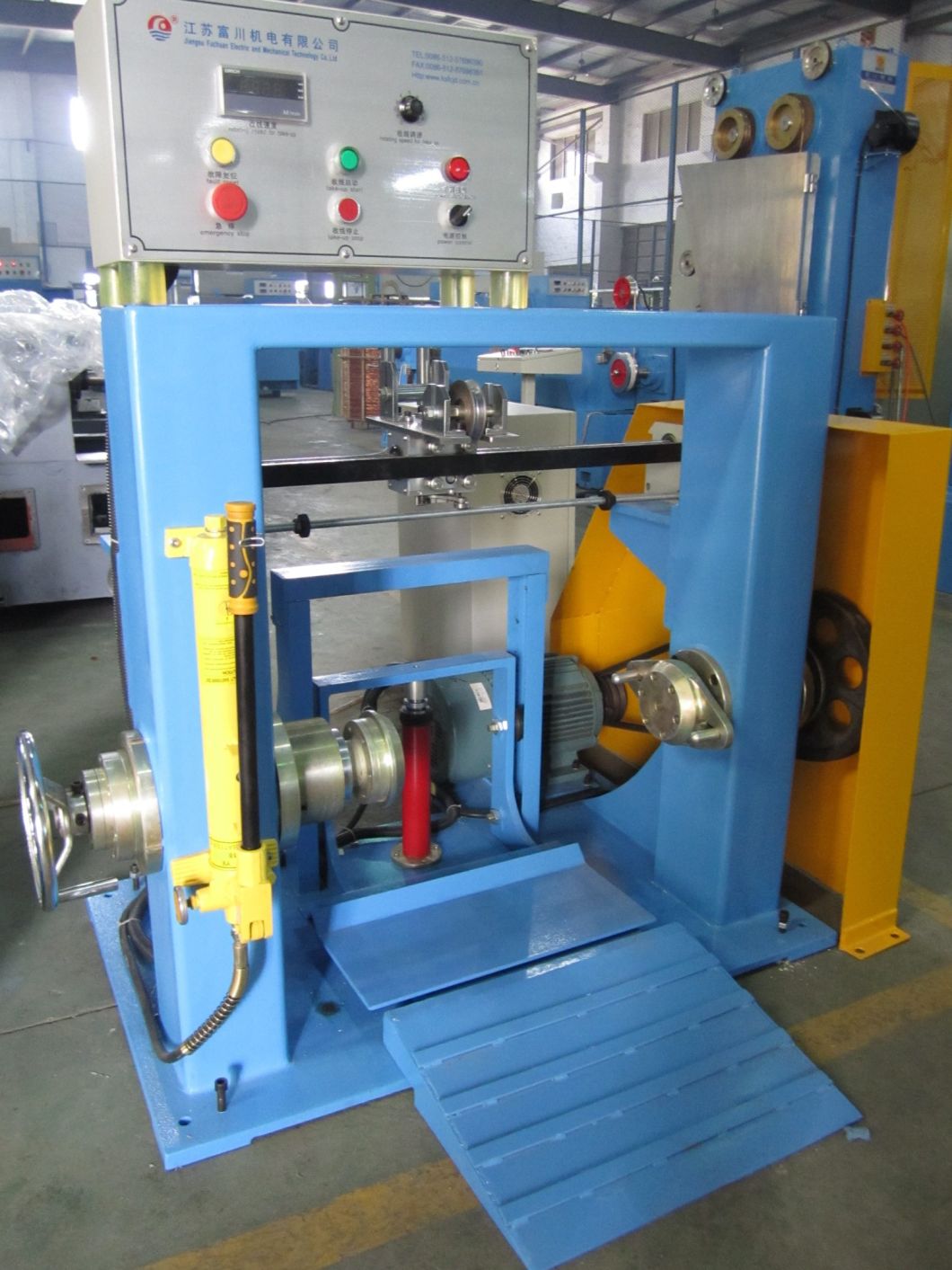 0.05-2.52mm High Speed Unilay Buncher Wire and Cable Making Bunching Buncher Twisting Machine