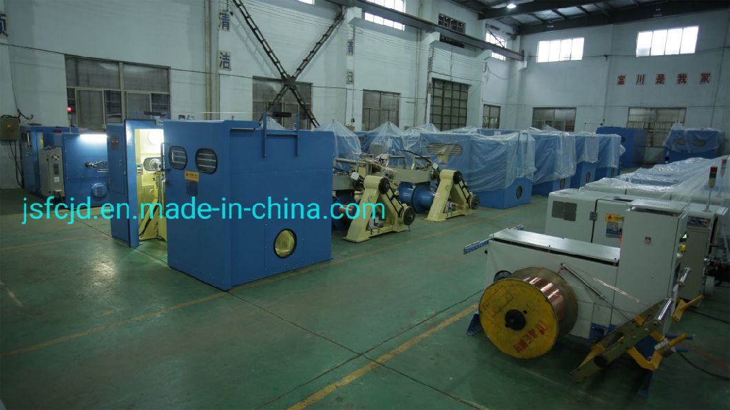 Copper Cable Wire Bunching Stranding Twisting Twister Buncher Extrusion Extruder Winding Drawing Cutting Wire Making Machine