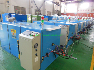 China Fuchuan High Quality Best Copper Wire Twister Twisting 0.03-0.32mm Wire Winding 3.7kw Power Buncher Stranding Machine