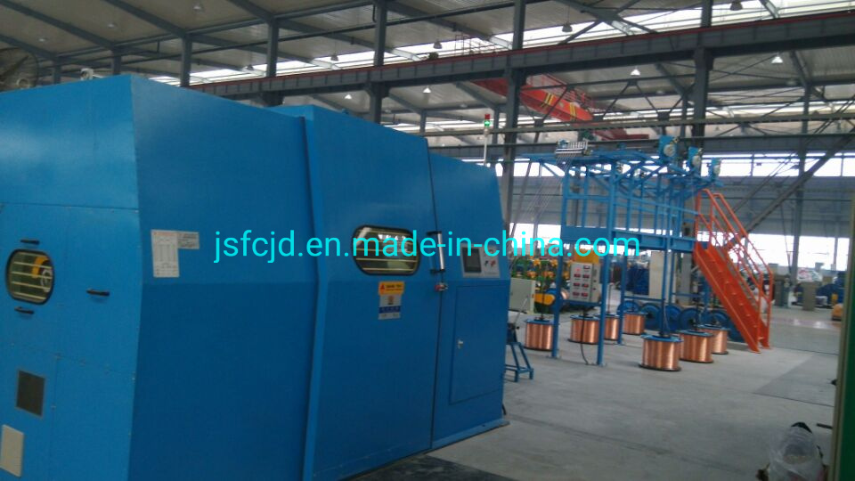 1.5-12.0mm Cable Copper Wire Twist Twisting Bunching Buncher Stranding 1250mm Bobbin Take up Machine