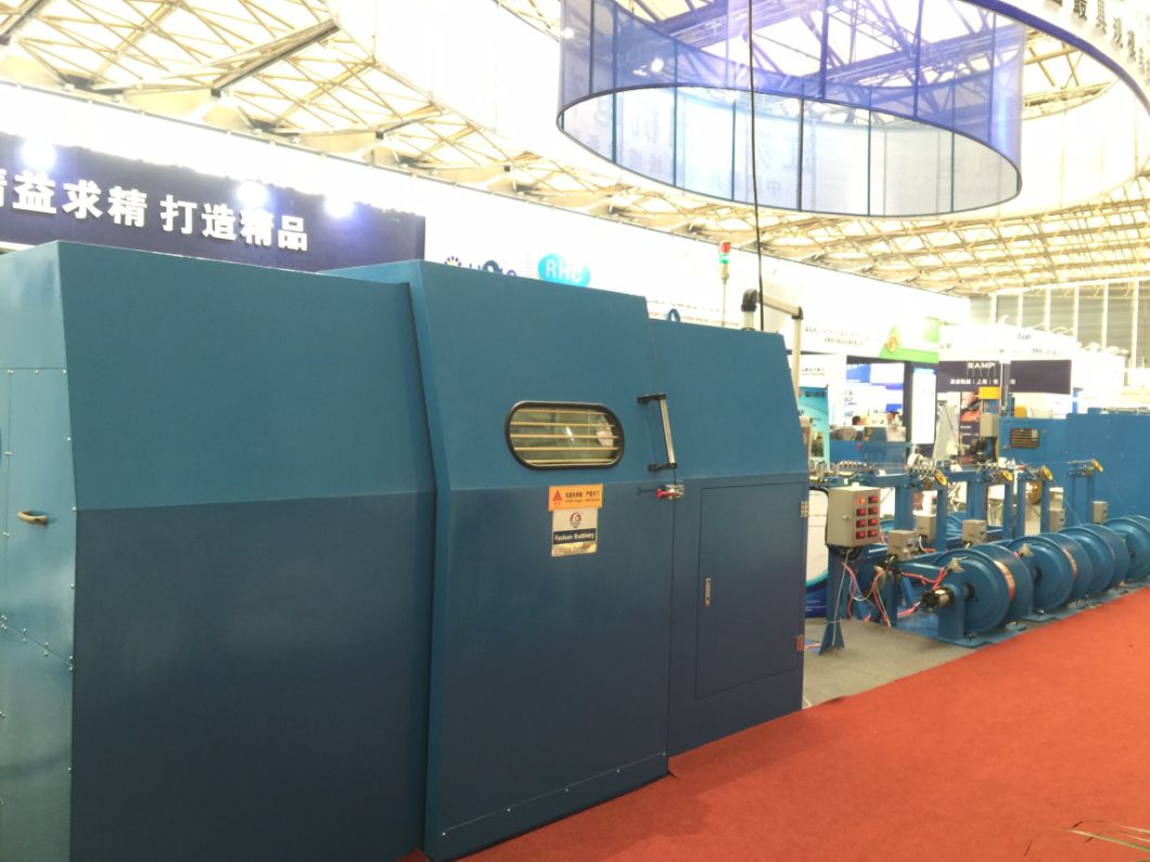 Copper Cable Wire 0.15-1.70mm, Core Wires Double Twister Winding Machinery Drawing Bunching Twisting Machine