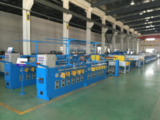 0.03-0.64mm Copper Alloy Wire Annealing Tinning Bunching Buncher Stranding Coiling Machine