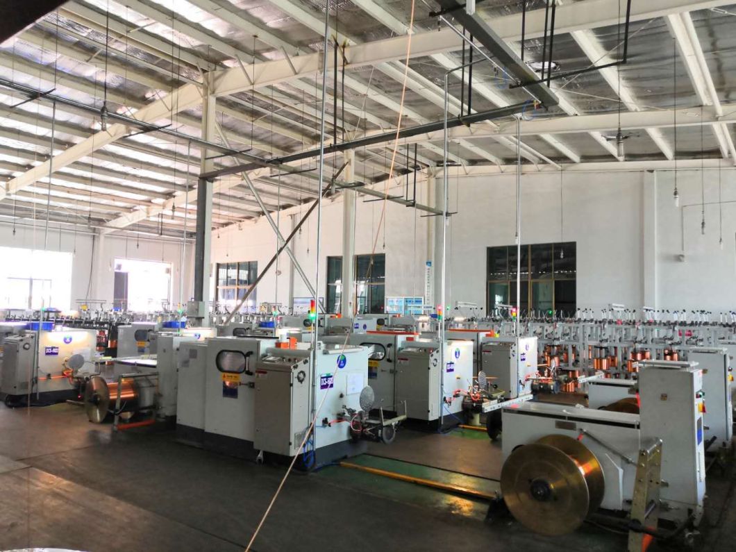 Electrical Cable Copper Core Wire0.03-2.52mm Double Twisting Winding Bunching Extrusion Drawing Making Machine