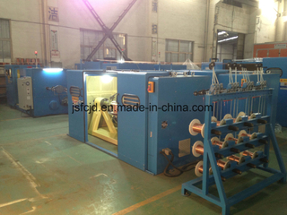 FC-1+6+12copper Wire 0.16-0.32mm Unilay Bunching Buncher Machine Double Twisting Cable Wire Making Machine