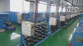 FC-500 Double Twist Bunching Buncher Strander Stranding Machine, 0.15mm -1.04mm Copper Wire Active Pay off Machine