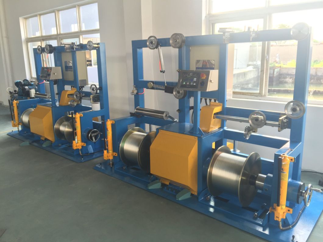 0.05-2.14mm Electrical Cable Copper Core Wire Bunchers Twisting Extrude Drawing Making Winding Machine