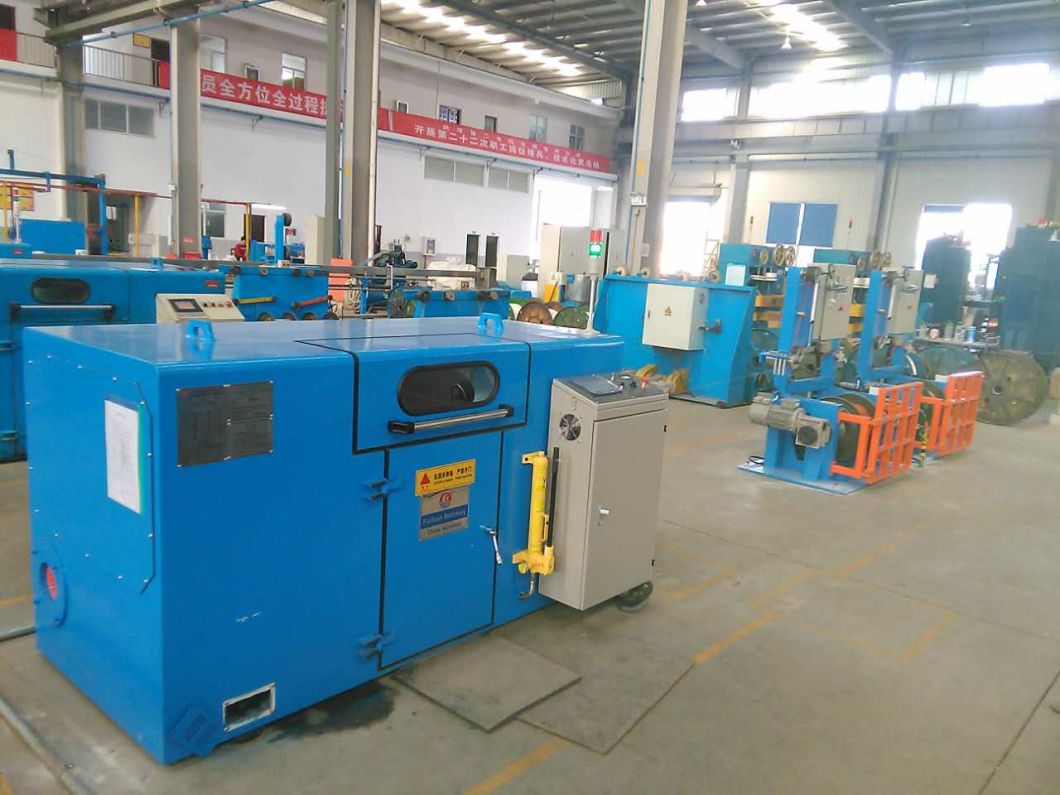 0.05-2.52mm Wire and Cable Making Cantilever Type Single Twister, Stranding, Bunching Buncher Machine