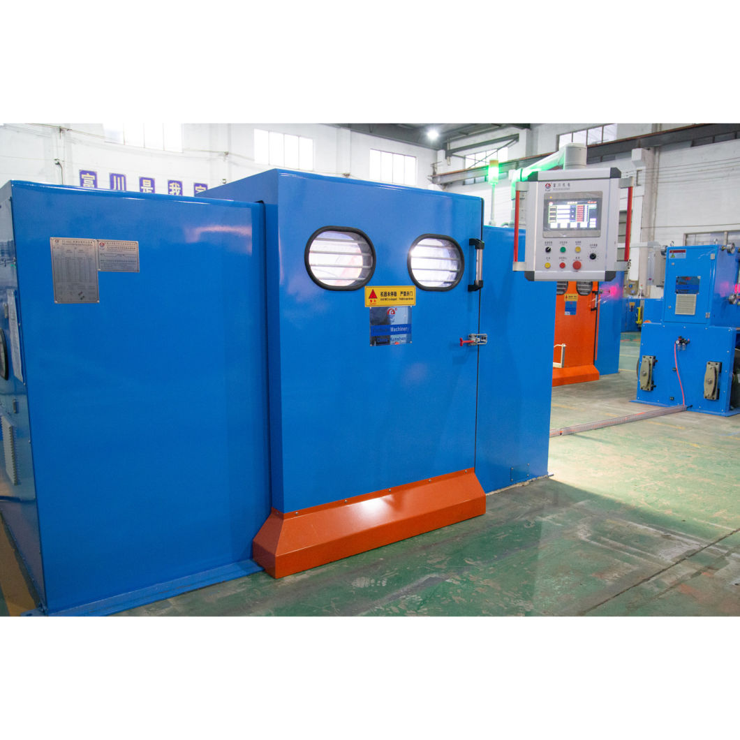 Core Cable Copper Wire 0.05-0.64 mm Making Bunchers Twisting Winding Bunching Extrusion Machine