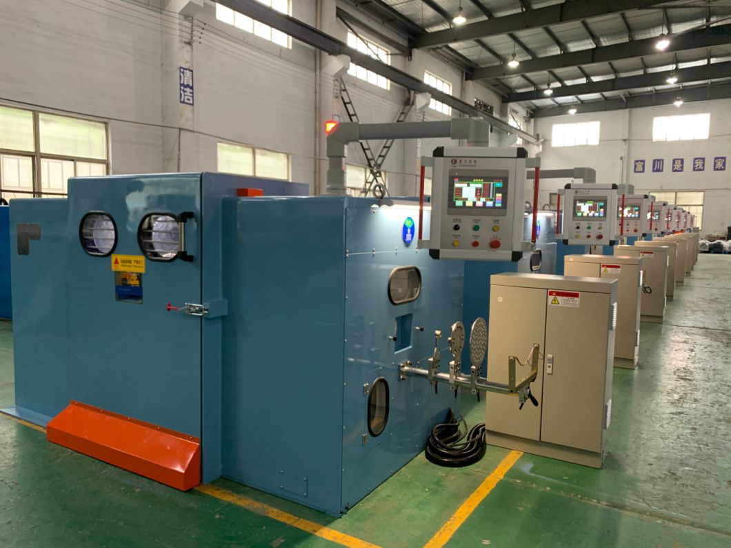 0.03-0.64mm Copper Cable Wire High Speed Bunching Buncher Winding Stranding Twisting Cable Machine