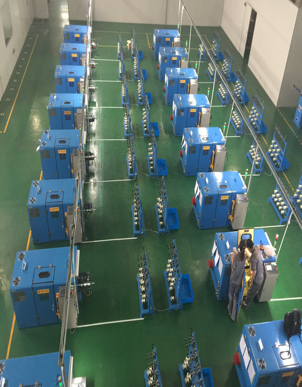 Ultra Fine Bare Copper Cable Wire Twisting Extrusion Winding Coiling Bunching Machine