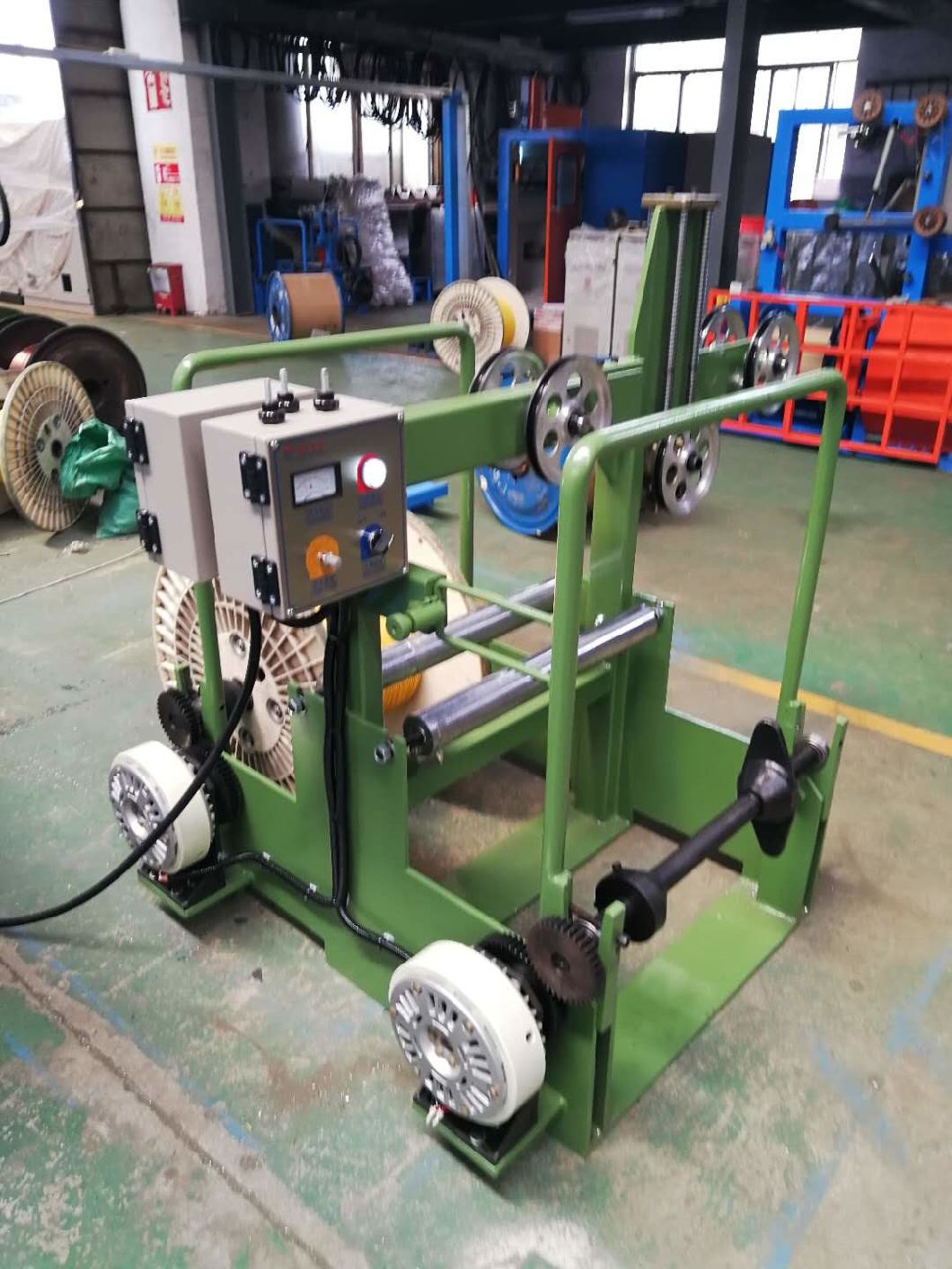 0.05-2.52mm Electrical Cable Core Copper Tinned Wire Winding Buncher Extrusion Bunching Machine