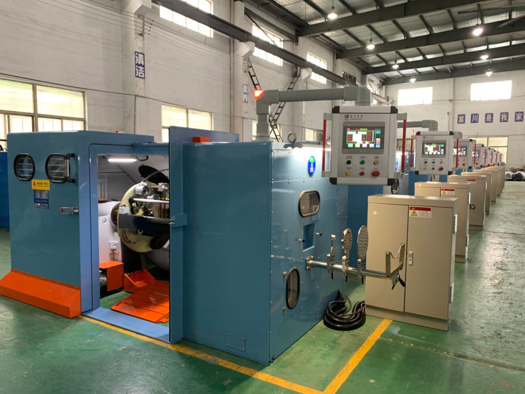Electrical Cable Wire Winding Twisting Bunching Extrusion Twisting Drawing Cable Making Extruder Price of Machine