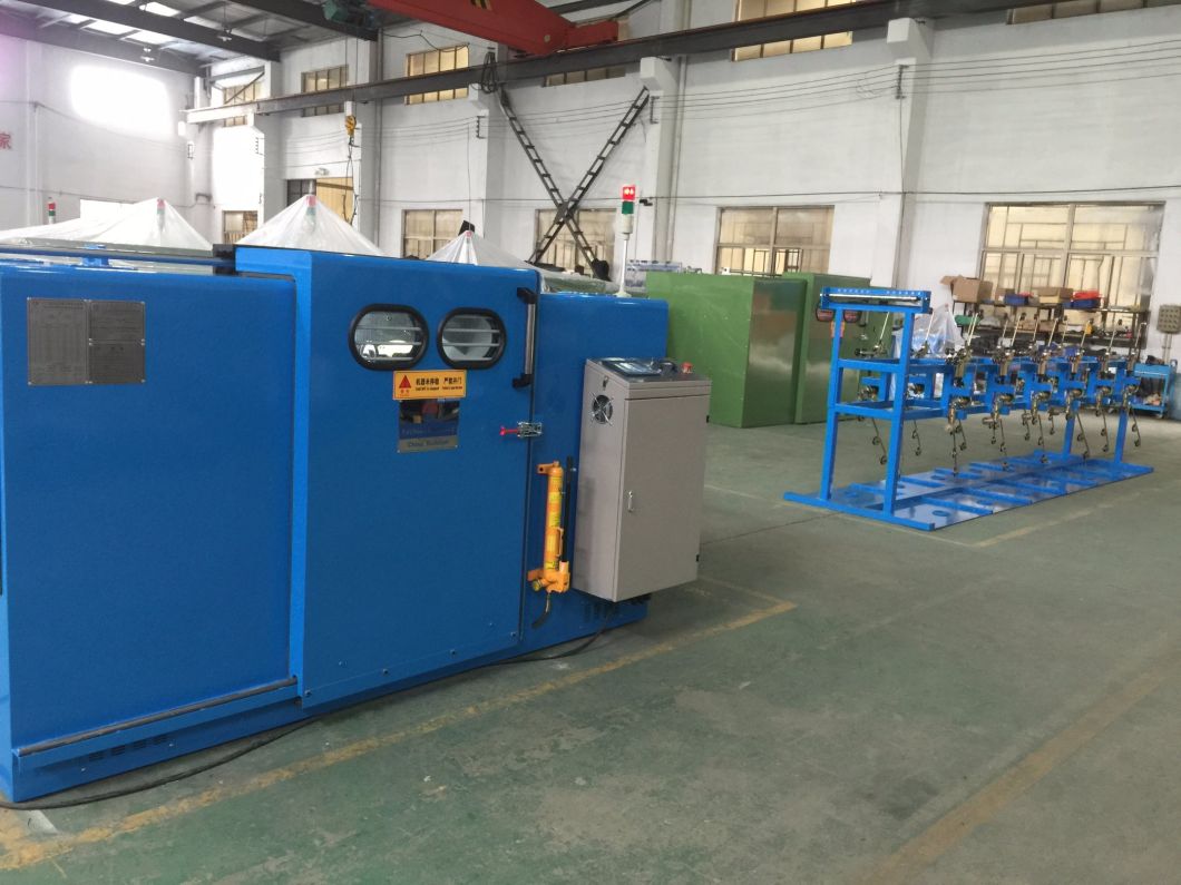 0.04-2.52mm Electrical Cable Copper Wire Making Extruder Extrusion Twisting Bunching Buncher Wire Drawing Machine