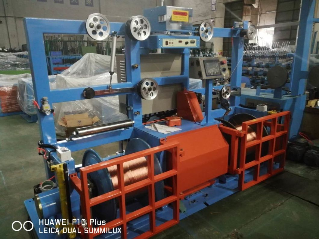 0.04-2.52mm Copper Wire Buncher Bunching Annealing Extrusion Stranding Copper Wire Twisting Machine