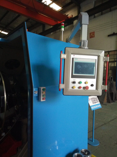 Silver Jacketed Wire Bunching Machine 18.5kw with Touch Screen Operation Wire Buncher Strander