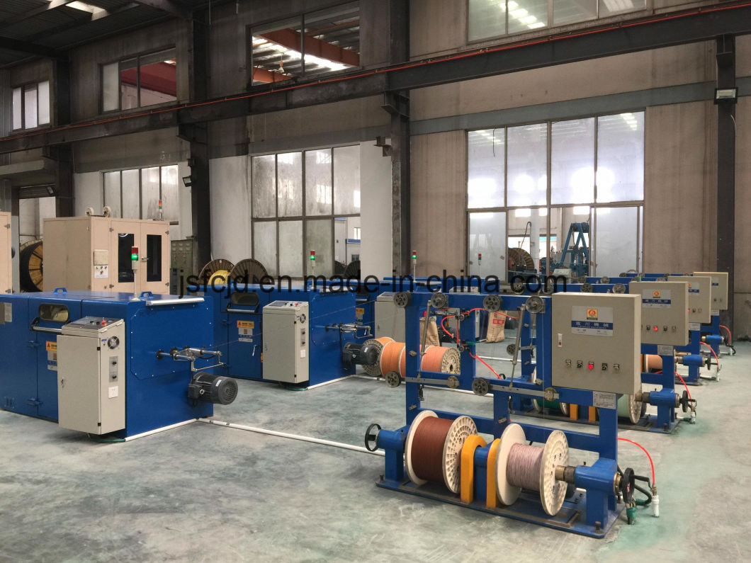 Electrical Copper Cable Wire Winding Rewinding Twisting Coiling Extrusion Bunching Machine