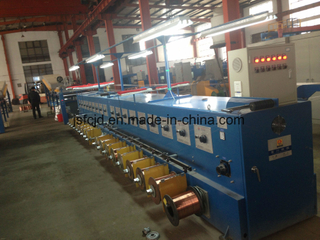 0.03-0.64mm Copper Cable Wire Annealing Tinning Annealer Buncher Stranding Twisting Winding Machine