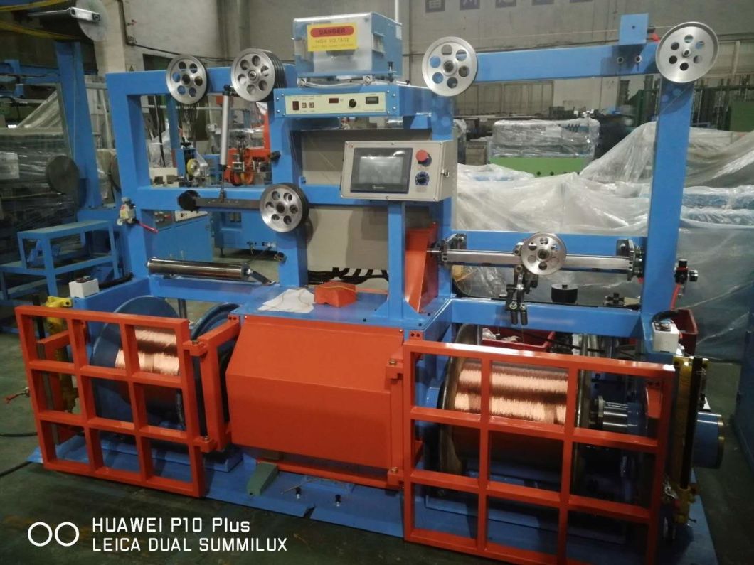 0.04-2.52mm Copper Wire Buncher Bunching Annealing Extrusion Stranding Copper Wire Twisting Machine