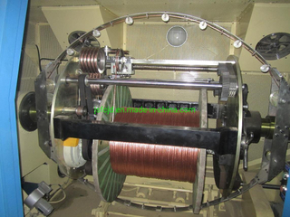 Copper Conductor Wire 0.04-2.52mm Cable Buncher Making Twisting Double Twisting Wire Extrude Winding Machine