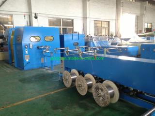 Copper Conductor Cable Wire 0.03-2.52mm Making Double Twisting Twister Buncher Bunching Machine