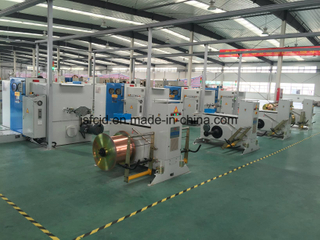 Bare Copper Cable Wire 0.08-0.64mm Winding Double Twist Twisting Bunching Machinery Making Machine