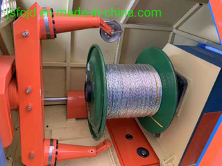 Electrical Core Cable Wire Winding Extrusion Twisting Bunching Copper Annealing Stranding Drawing Machine