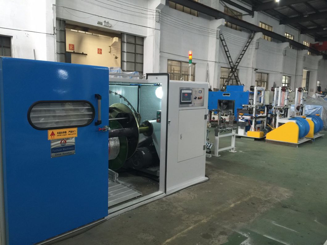 0.04-2.52mm Electrical Cable Core Copper Wire Double Twisting Stranding Bunching Making Winding Machine