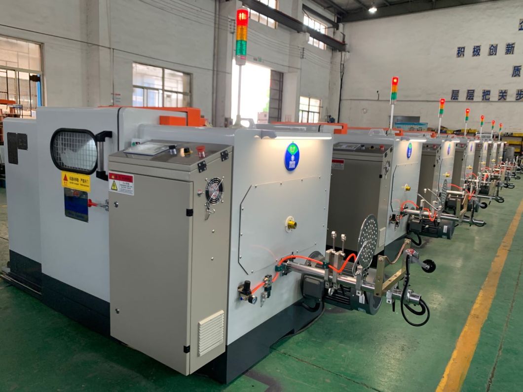 Copper Wire Annealed Cable Wire Winding Cutting Extrusion Twisting Winding Bunching Machine