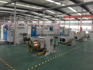 Ultra Fine Automobile Copper Wire Winding Cutting Extrusion Twisting Bunching Rewinding Coiling Machine