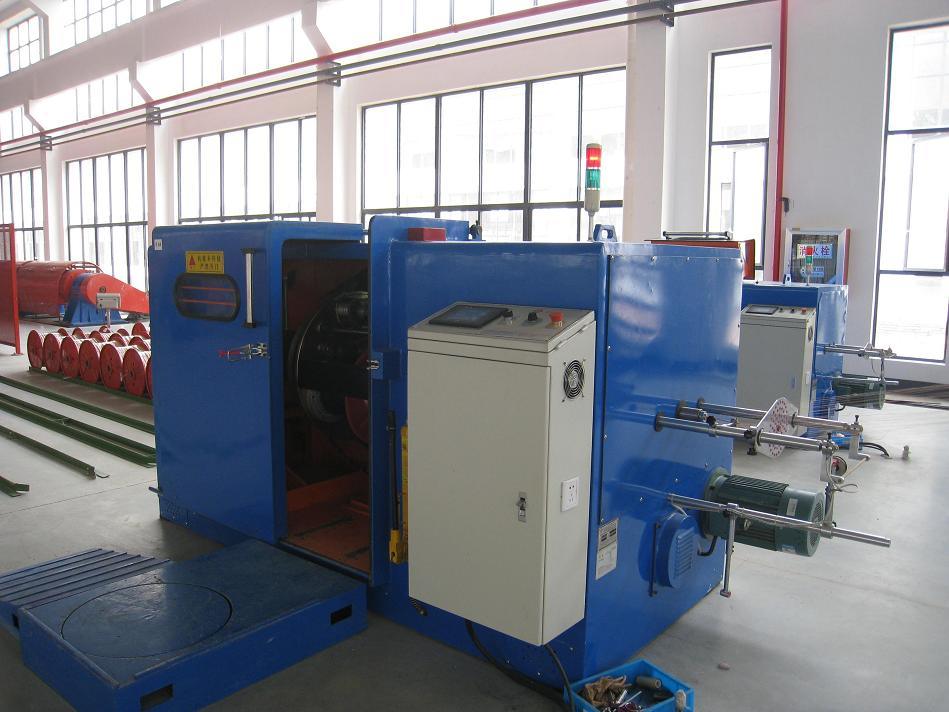 0.05-2.52mm Steel Copper Cable Wire Extrusion Winding Bunching Stranding Twisting Making Drawing Twister Cabling Machine