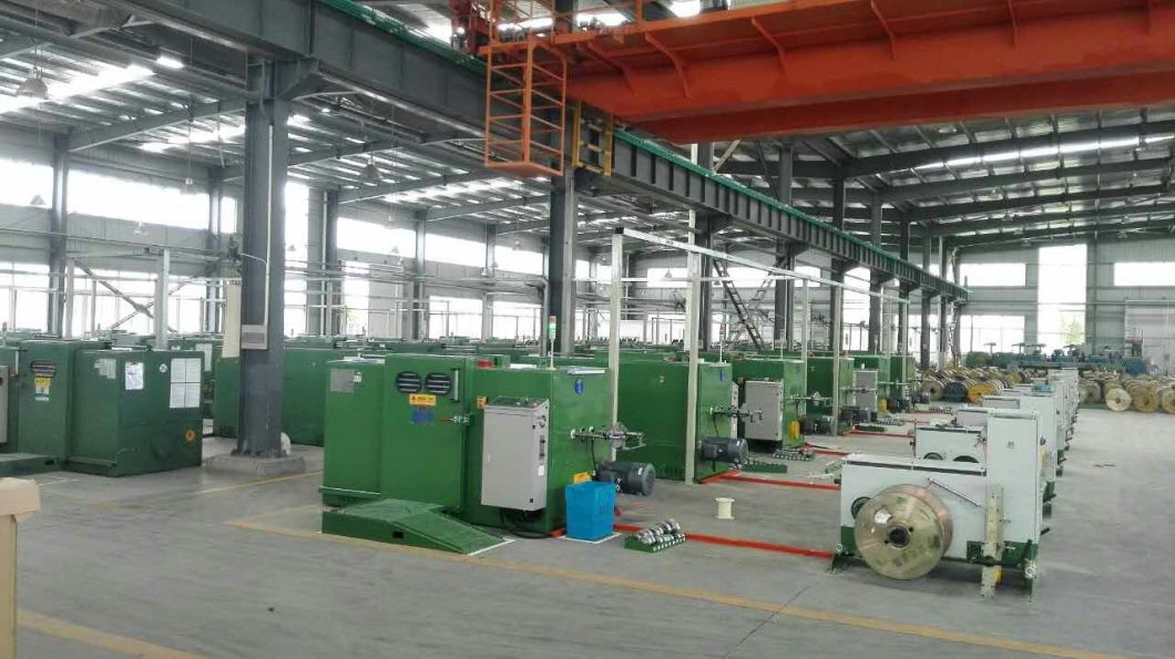 High Quality Copper Wire 0.03-0.64mm Electrical Cable Plastic Cutting Extrusion Making Extruder Bunching Buncher Machine