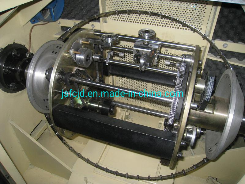 Aluminum Copper Wire Tinned Drawing Twisting Stranding Bunching Buncher Twisting Winding Machine