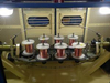 Sky Blue Wire Twist Buncher Strander Bunching Stranding Machine with 400mm*25mm*276mm Pay off Bobbin