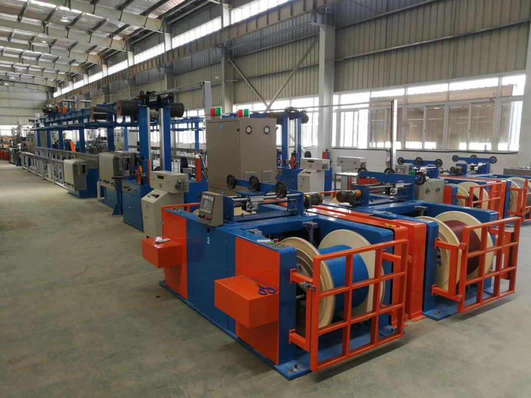 PP PVC Plastic Wire Copper Cable Winding Twisting Bunching Extrusion Machine