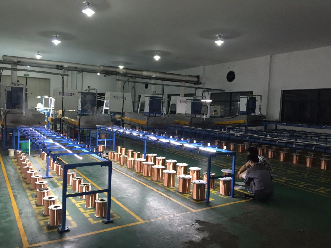 0.03-0.64mm Cable Copper Wire Annealing Tin Annealer Winding Extruder Bunchers Coiling Machinery Making Machine